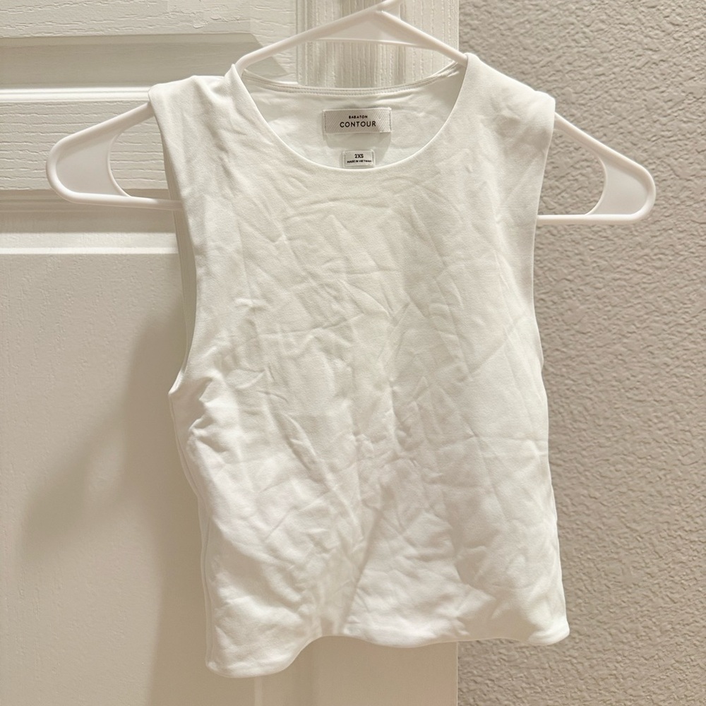Aritizia Babaton White Tank Top